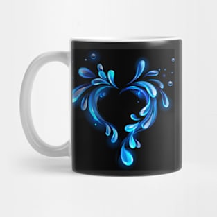 Water heart ( Water hearts ) Mug